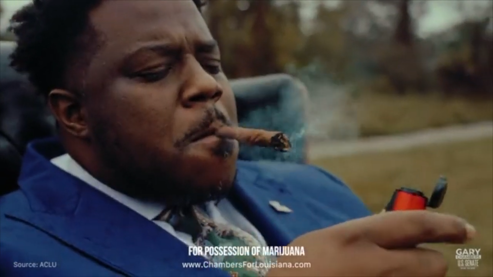 Senate Candidate Smokes Weed In TV Ad